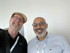 Salah Elleithy & Steve Moubray at Agile & Beyond 2023 Conference